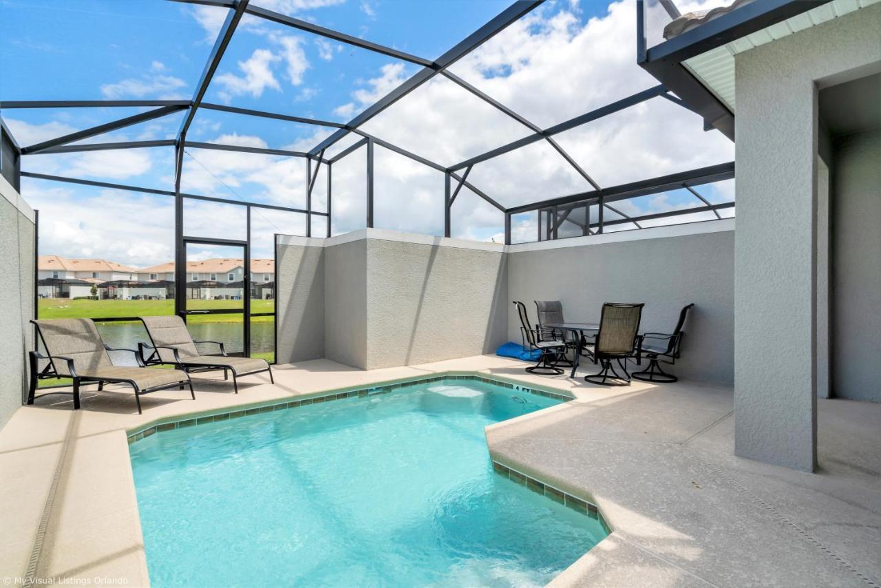 Stunning Lakeview Townhome W Private Pool Kissimmee Ngoại thất bức ảnh